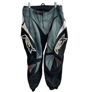 FOX Motocross Pants Men’s Size 34 ATV Black Gray Motorcycle Racing